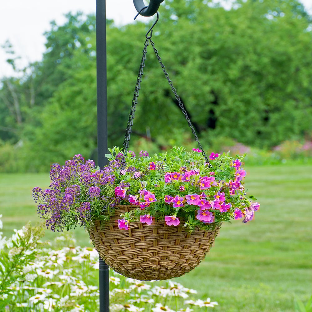 Hanging Wicker Basket