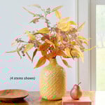  Auburn Seeded Eucalyptus Faux Stem