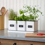  Herb Canister Trio
