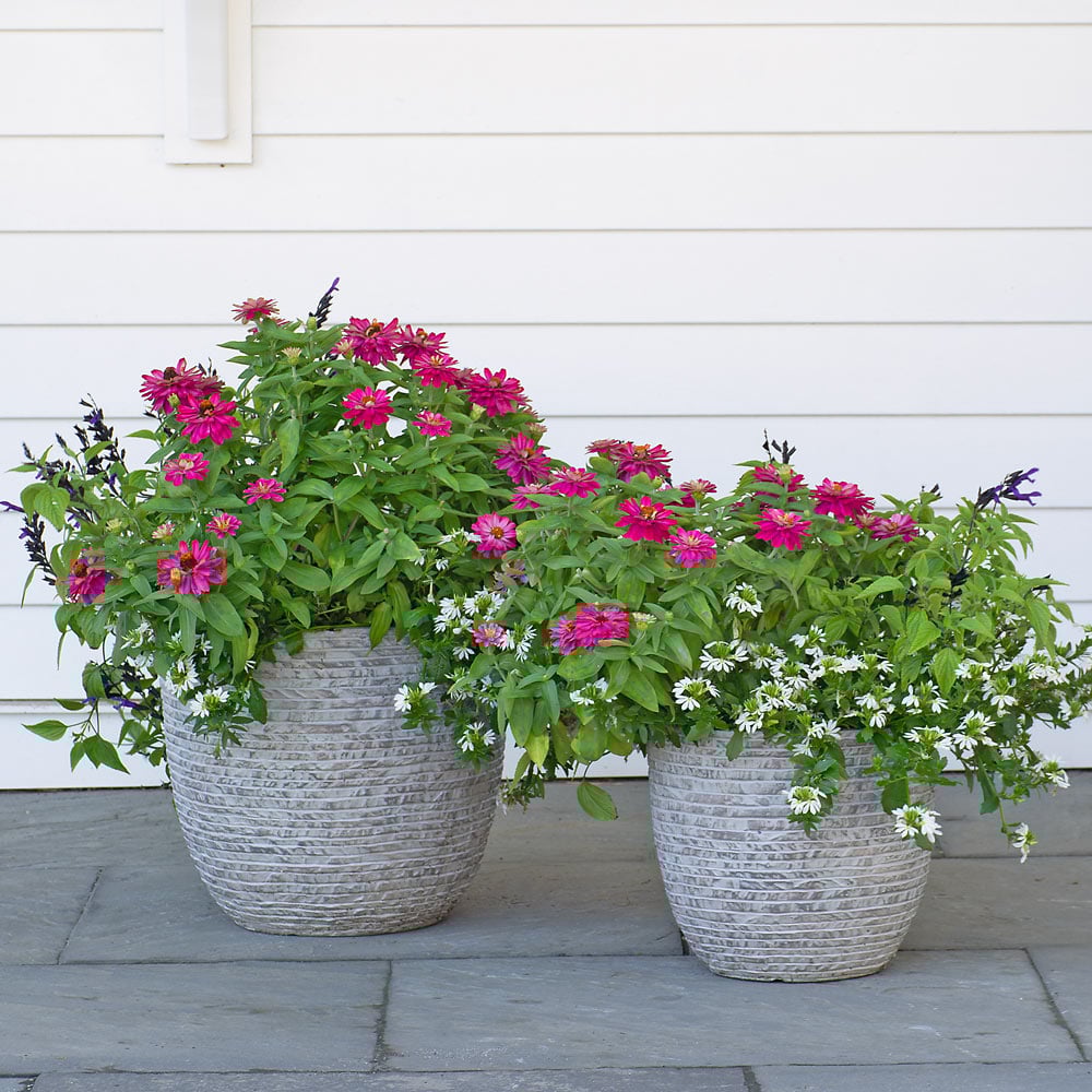 Pittsburgh Gray Stone Planter