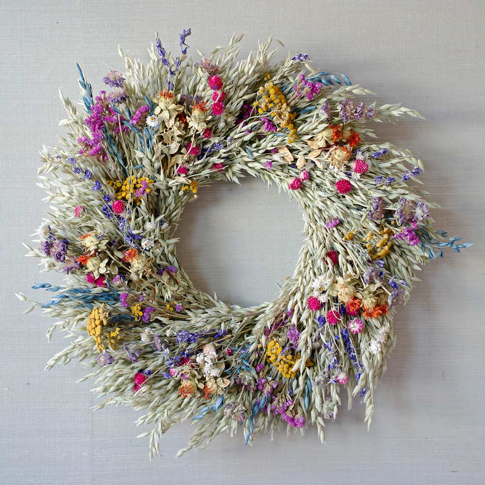 Floral Fireworks Wreath
