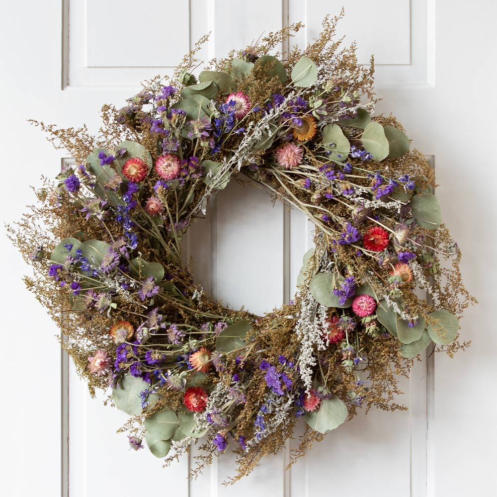 Impressionist Dried Wreath