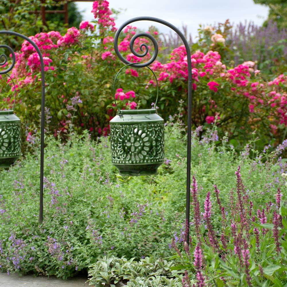Fiddlehead Garden Hook, Set of 2