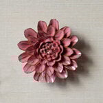  Ceramic Flower, Mauve Pink
