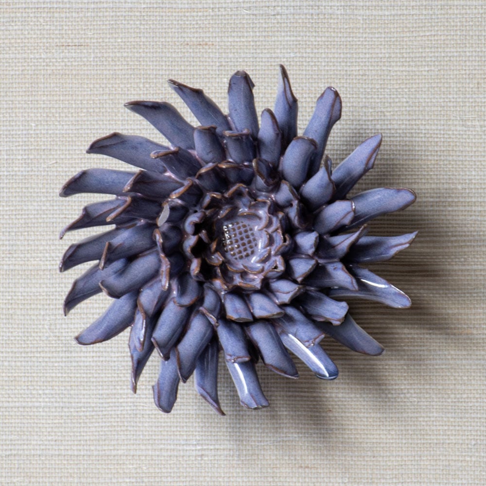 Ceramic Flower, Purple