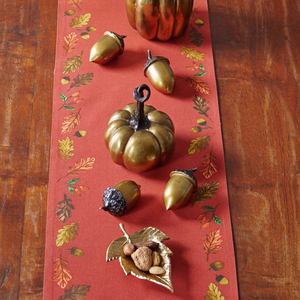 Oak & Acorn Table Runner