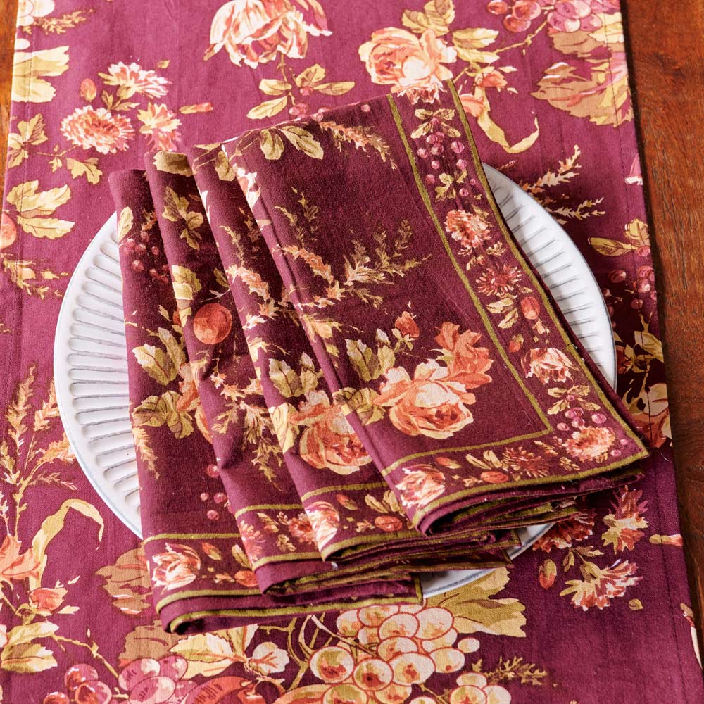 Bountiful Harvest Napkins, Set of 4