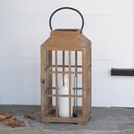  Wooden Hurricane Lantern