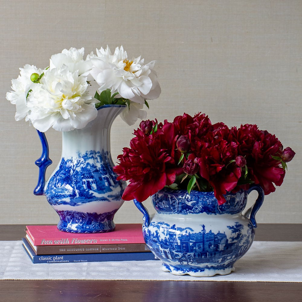Delft Pitcher | White Flower Farm