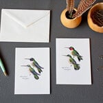  Hummingbird Pairs Note Cards, Set of 8