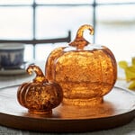 Harvest Glass Pumpkin  Harvest Glass Pumpkin