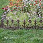 Cast Iron Scrolled Garden Border