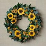  Sunflower Wreath 
