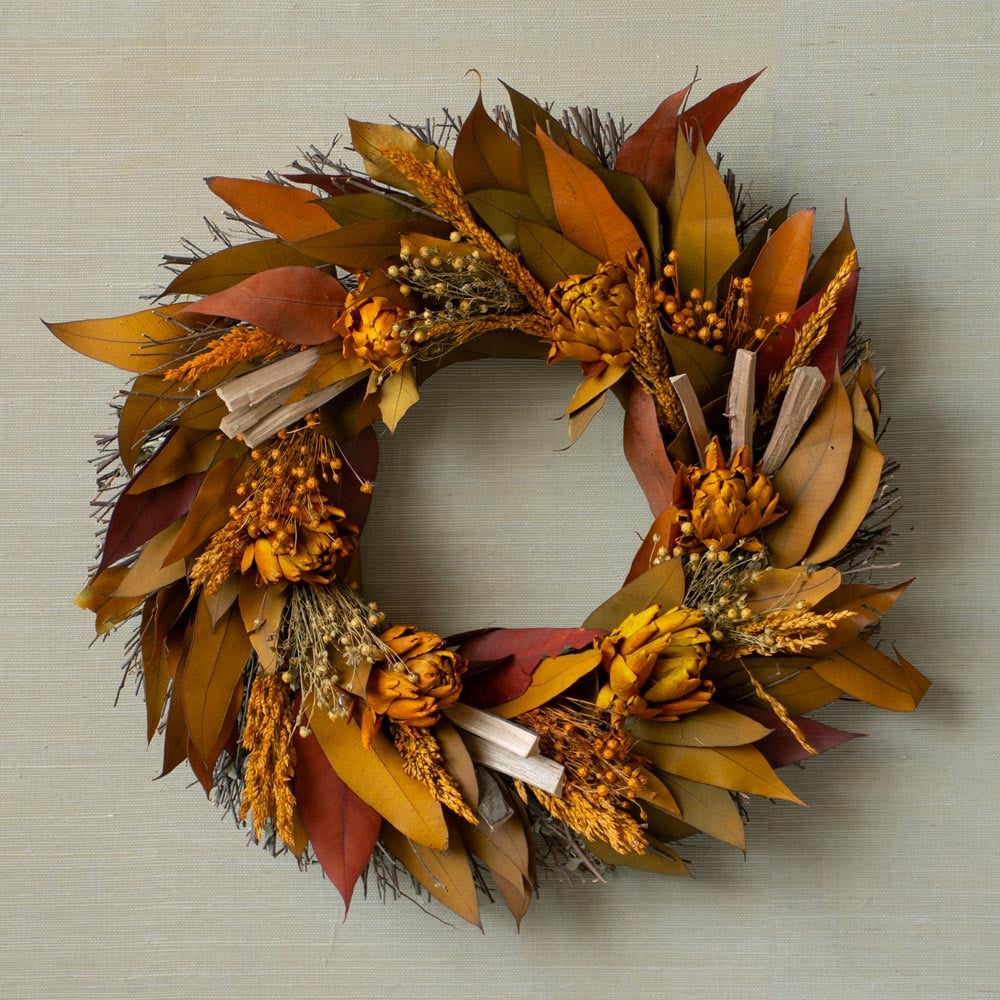 Harvest Artichoke Wreath